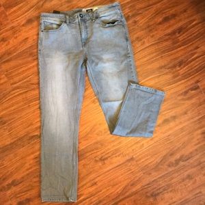 Volcom mens Solver Modern Straight Denim
